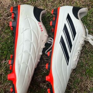 Adidas Copa Pure Soccer Cleats- Black and White